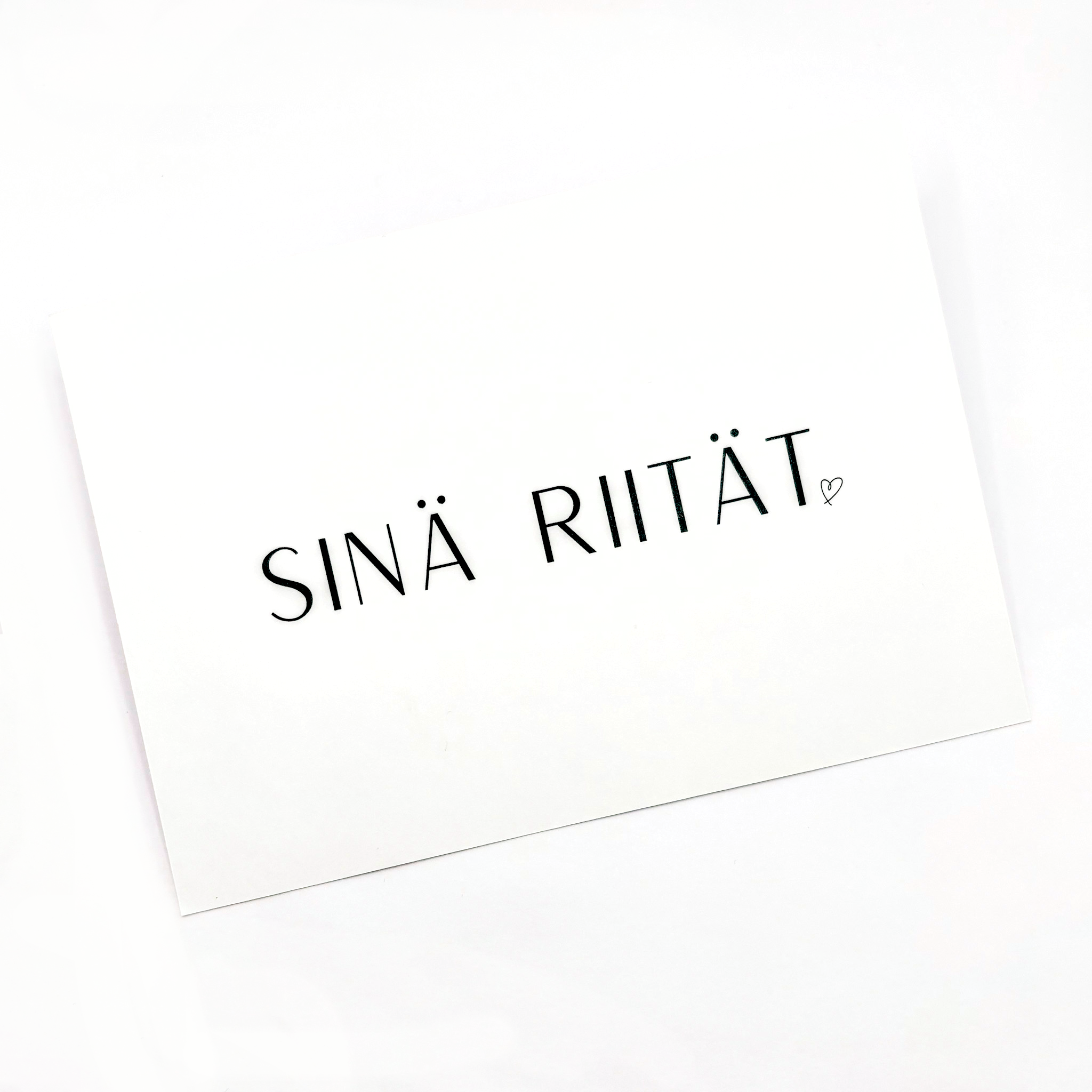 Sinä riität - Posti/Sisustuskortti